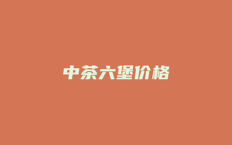 中茶六堡价格_http://www.chayejidi.com_茶叶价格_第1张